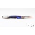 Unique art deco style ballpoint pen with a stunning custom resin