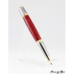 Handcrafted ballpoint twist pen with a custom hand poured resin