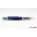 Twist to open ballpoint pen with a beautiful resin and chrome trim