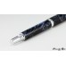 Handmade roller ball pen with a stunning resin and chrome accents