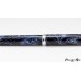 Handmade roller ball pen with a stunning resin and chrome accents