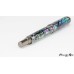 Beautiful handmade abalone fountain pen with gun metal accents