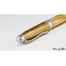 Handmade ballpoint twist pen with a beautifully figured Olive wood