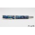 Stunning Paua Abalone roller ball pen with rhodium accents