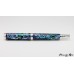 Stunning Paua Abalone roller ball pen with rhodium accents