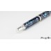 Stunning Paua Abalone roller ball pen with rhodium accents