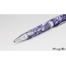 Ballpoint twist to open pen with a stunning hand poured acrylic resin