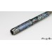 Rare Paua Heart Abalone handmade roller ball pen with gunmetal accents