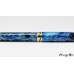 Custom roller ball pen with a beautiful custom diamond resin