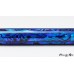 Paua abalone ballpoint pen handcrafted with satin accents